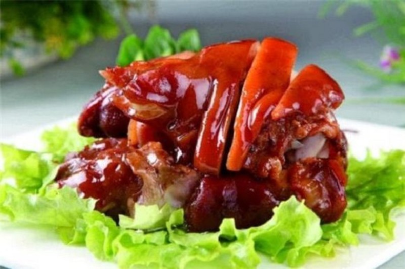 Collagen trong giò heo khi nấu có thể chuyển hóa thành gelatin.