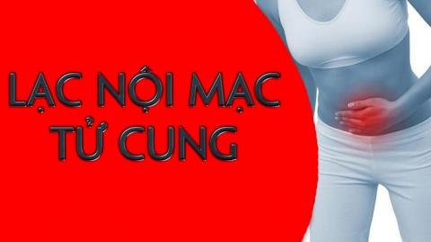Hình ảnh lạc nội mạc tử cung.