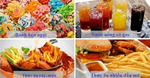 Những thực phẩm nên tránh khi viêm họng.