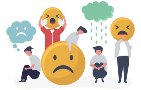 Buồn, stress, lo âu là những điều thường thấy ở rối loạn trầm cảm - Ảnh: freepik.com